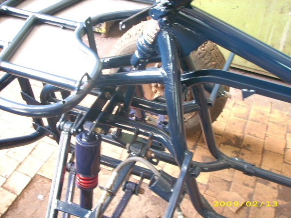 Передняя подвеска квадроцикла